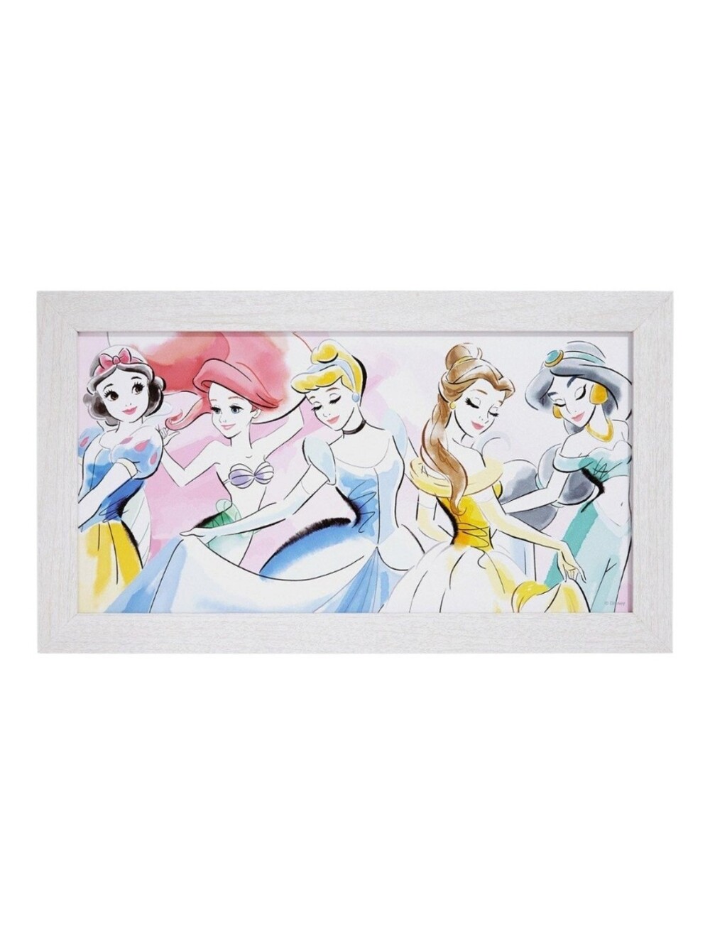 Disney Princess Watercolor Wall Art